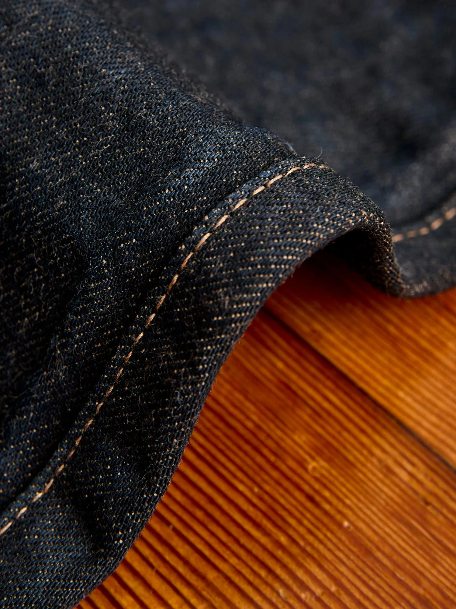 130 "Wattle Overdye" 16oz Selvedge Denim - High Rise Taper Fit