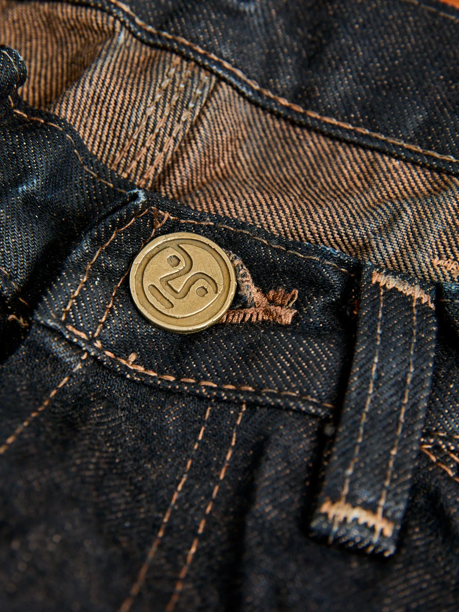 130 "Wattle Overdye" 16oz Selvedge Denim - High Rise Taper Fit