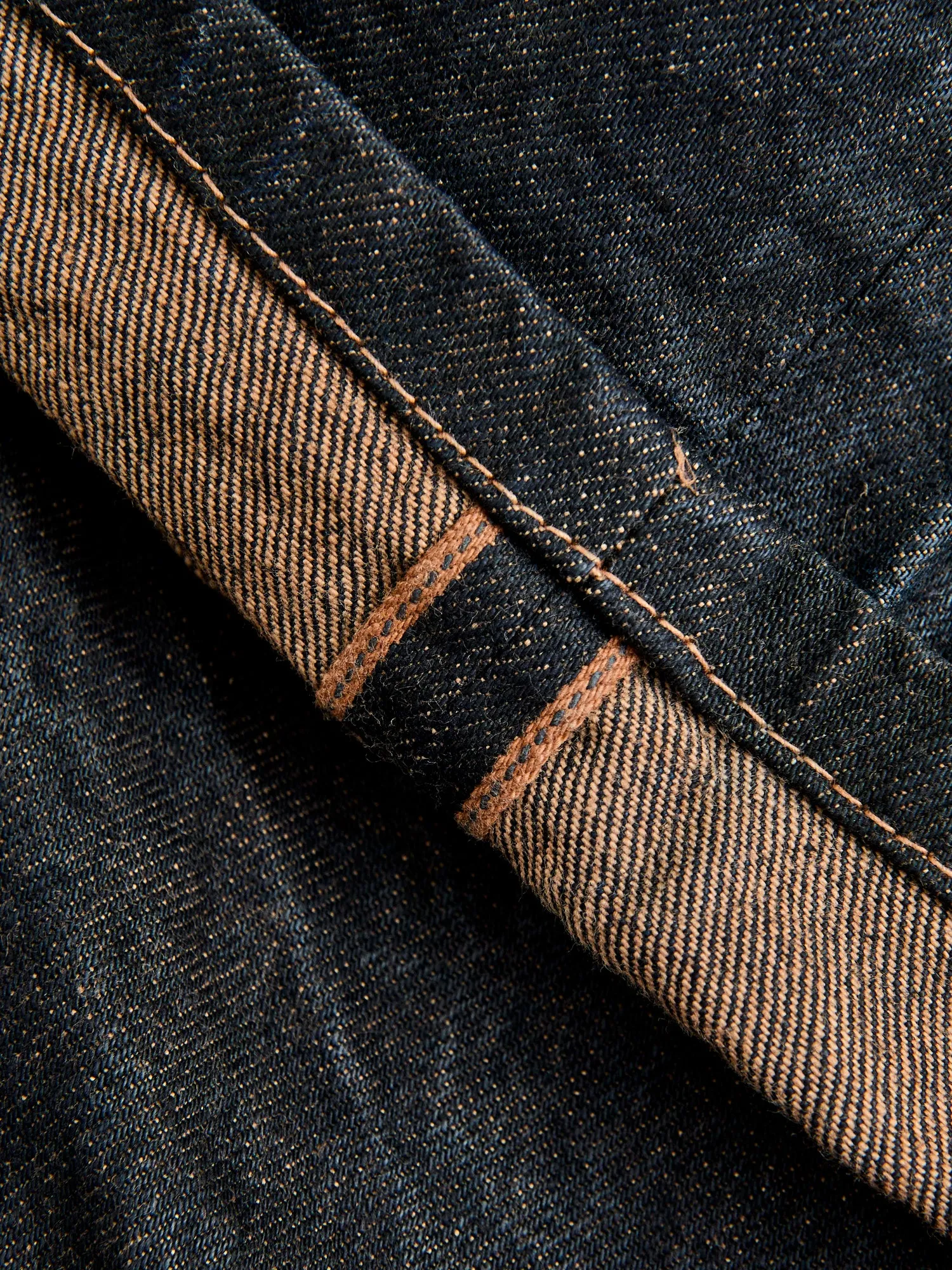 130 "Wattle Overdye" 16oz Selvedge Denim - High Rise Taper Fit