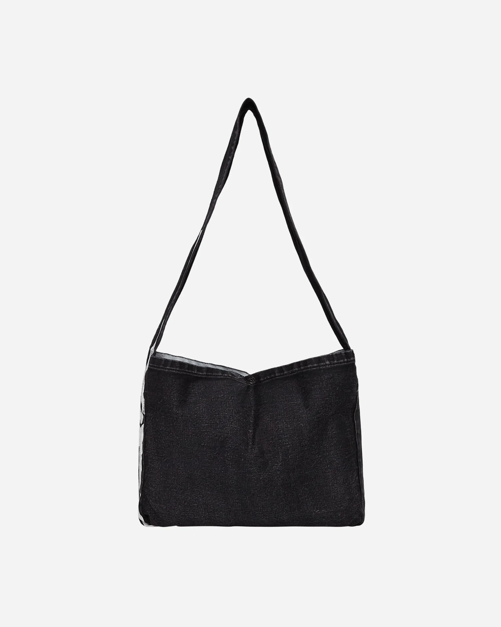 14oz Black Denim Book Bag (Bone) Black