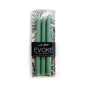 6" Skinny Tapered Candles - Grassy