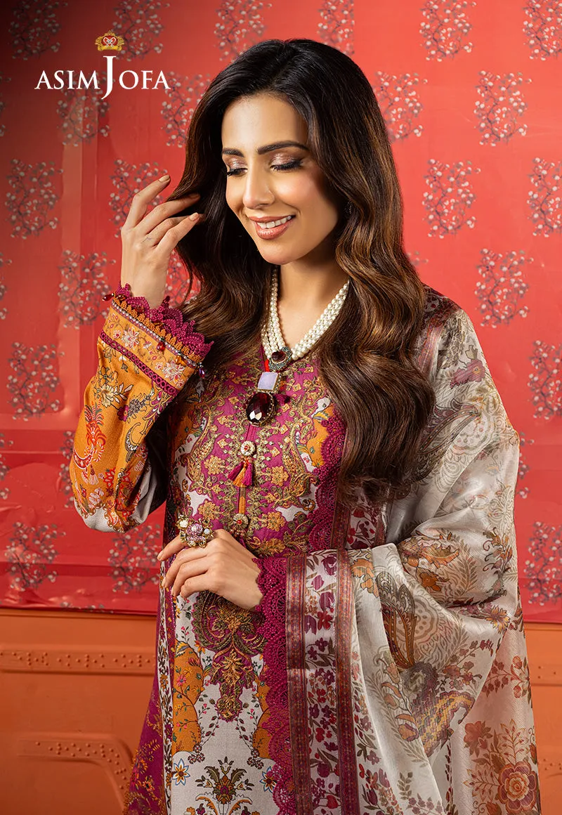 AJAR-04 EMBROIDERED JACQUARD 3 PCS