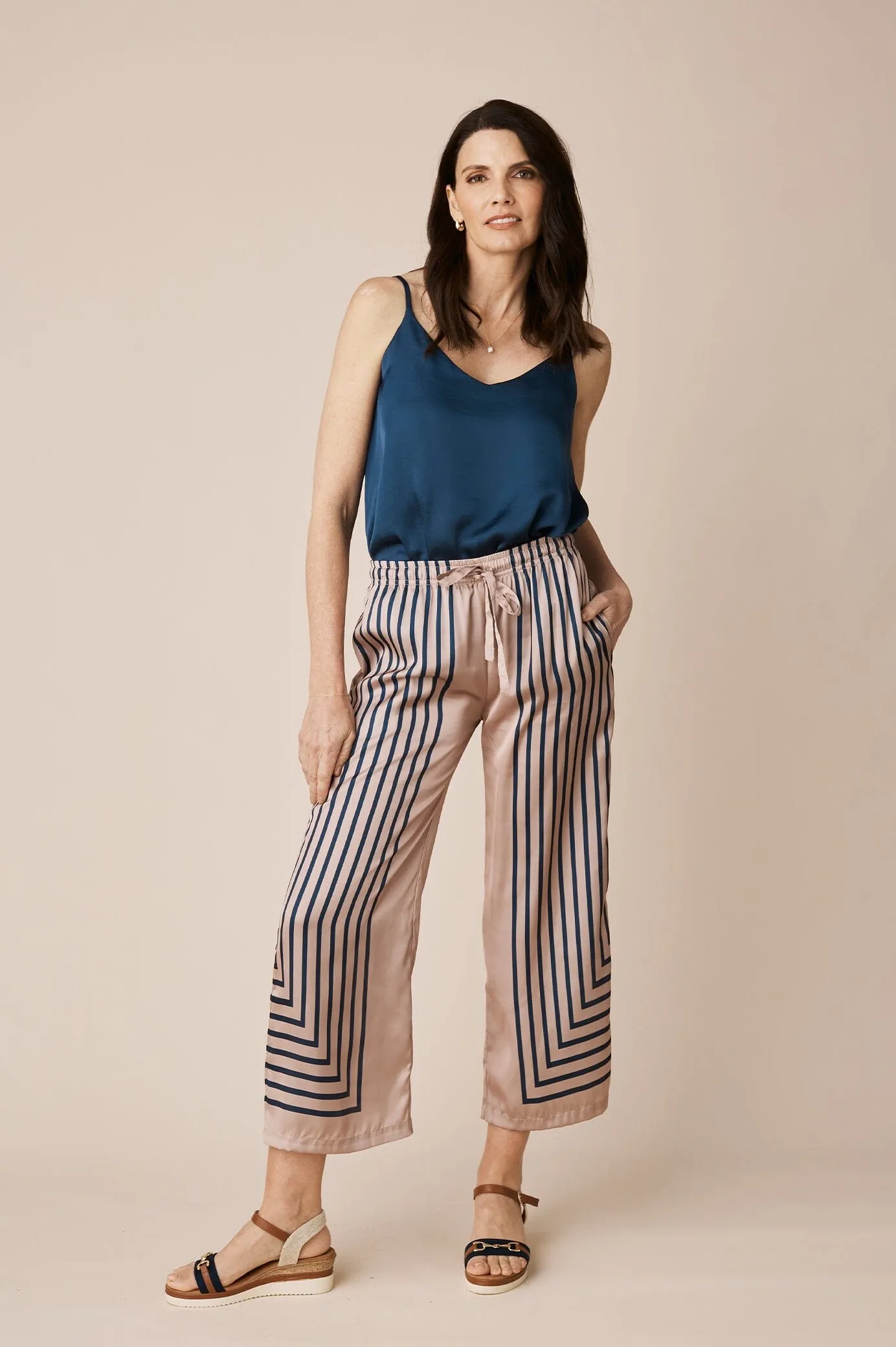 Alma Pants Espresso-Pre Order