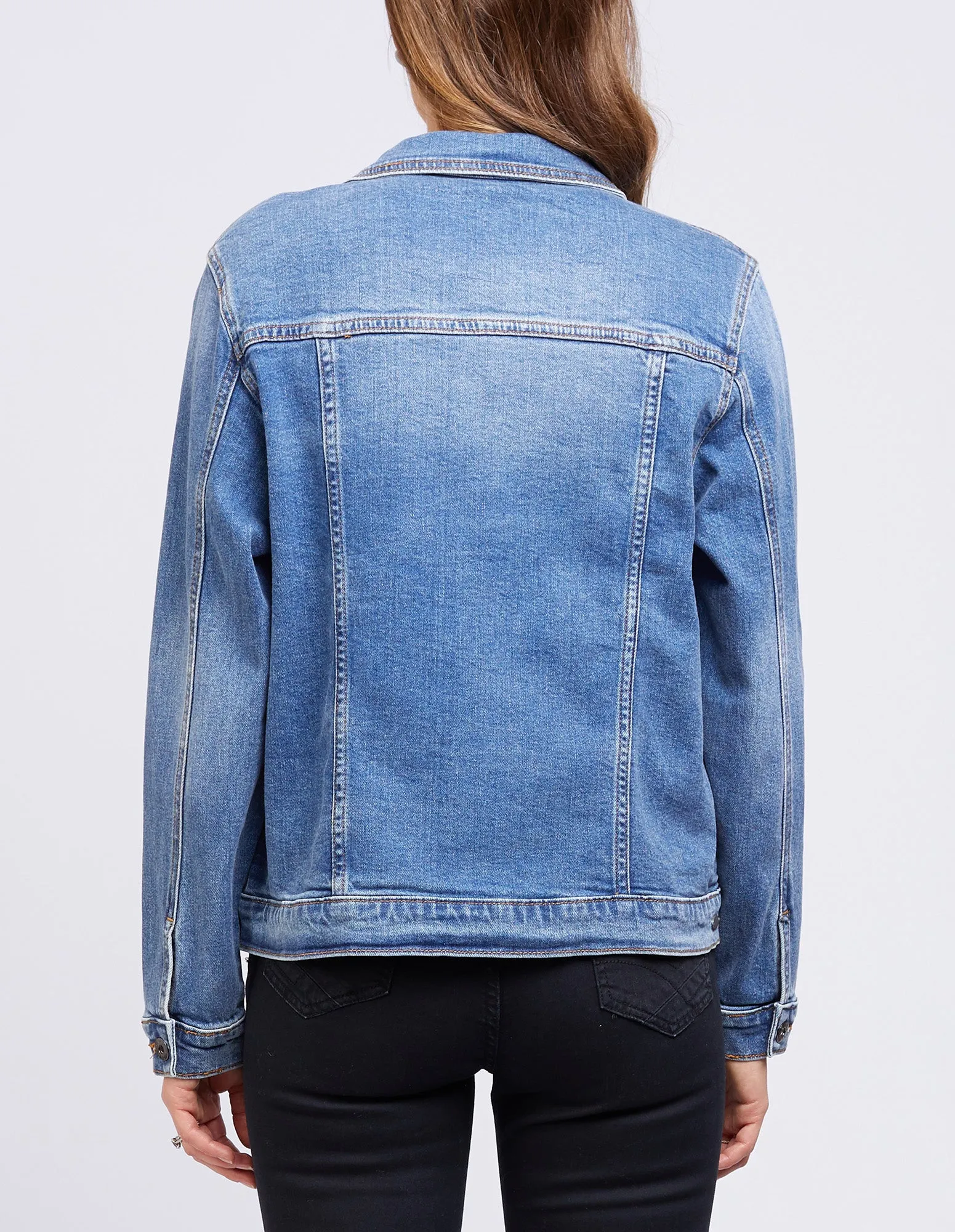 Angie Denim Jacket Blue