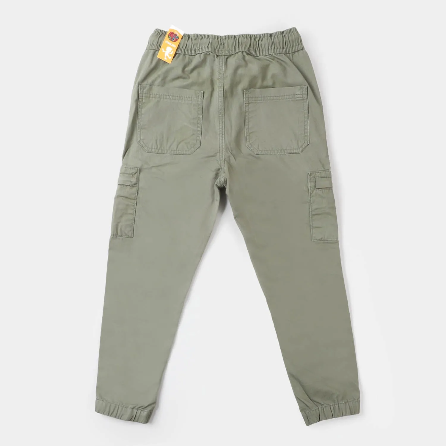 Boys Cotton Pant Olivine - Green