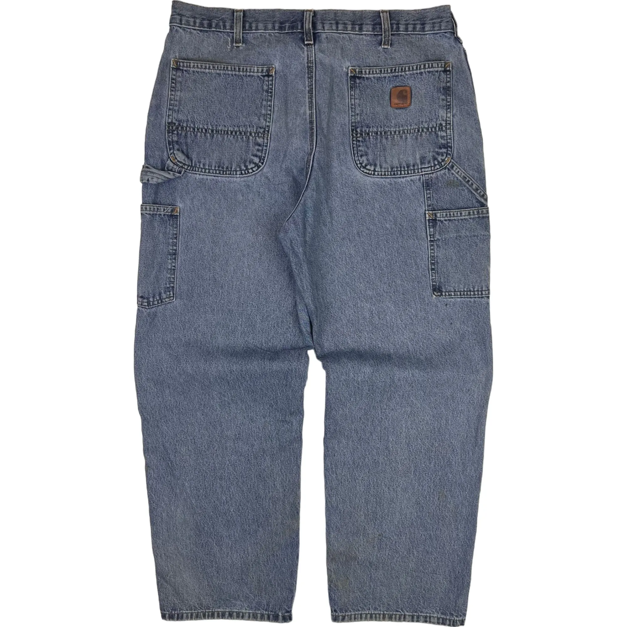 Carhartt Carpenter Workwear Denim Jeans Blue B13 DPS