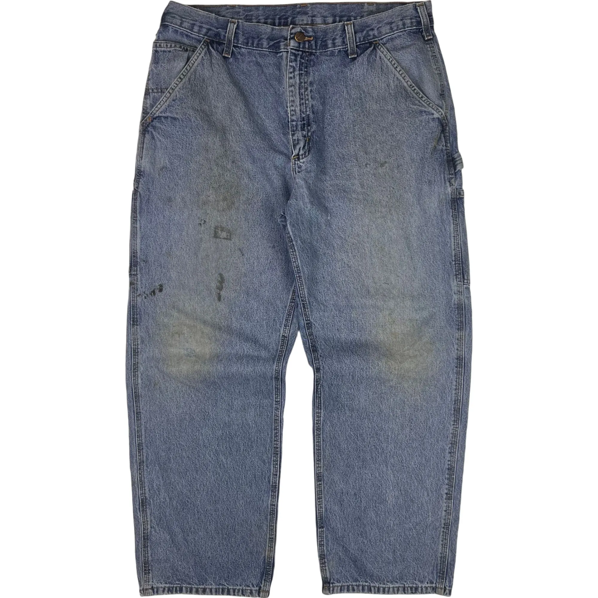 Carhartt Carpenter Workwear Denim Jeans Blue B13 DPS