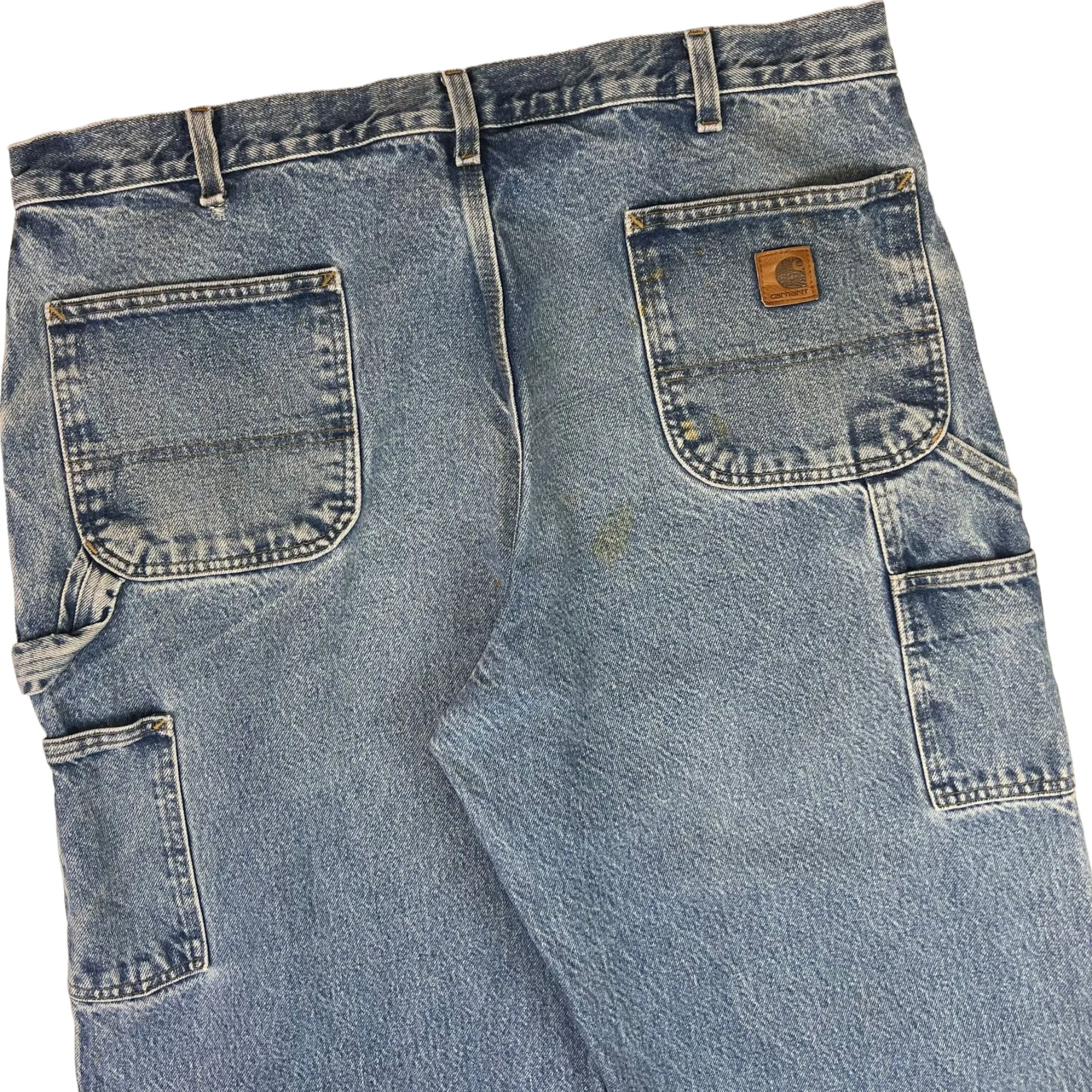 Carhartt Denim Carpenter Workwear Jeans Blue