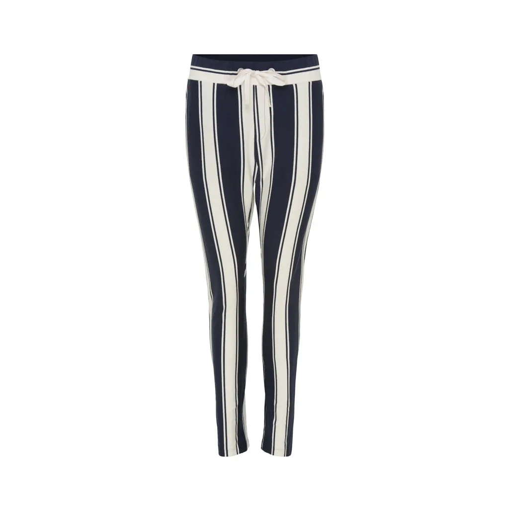 Celene Pants - Navy Stripe