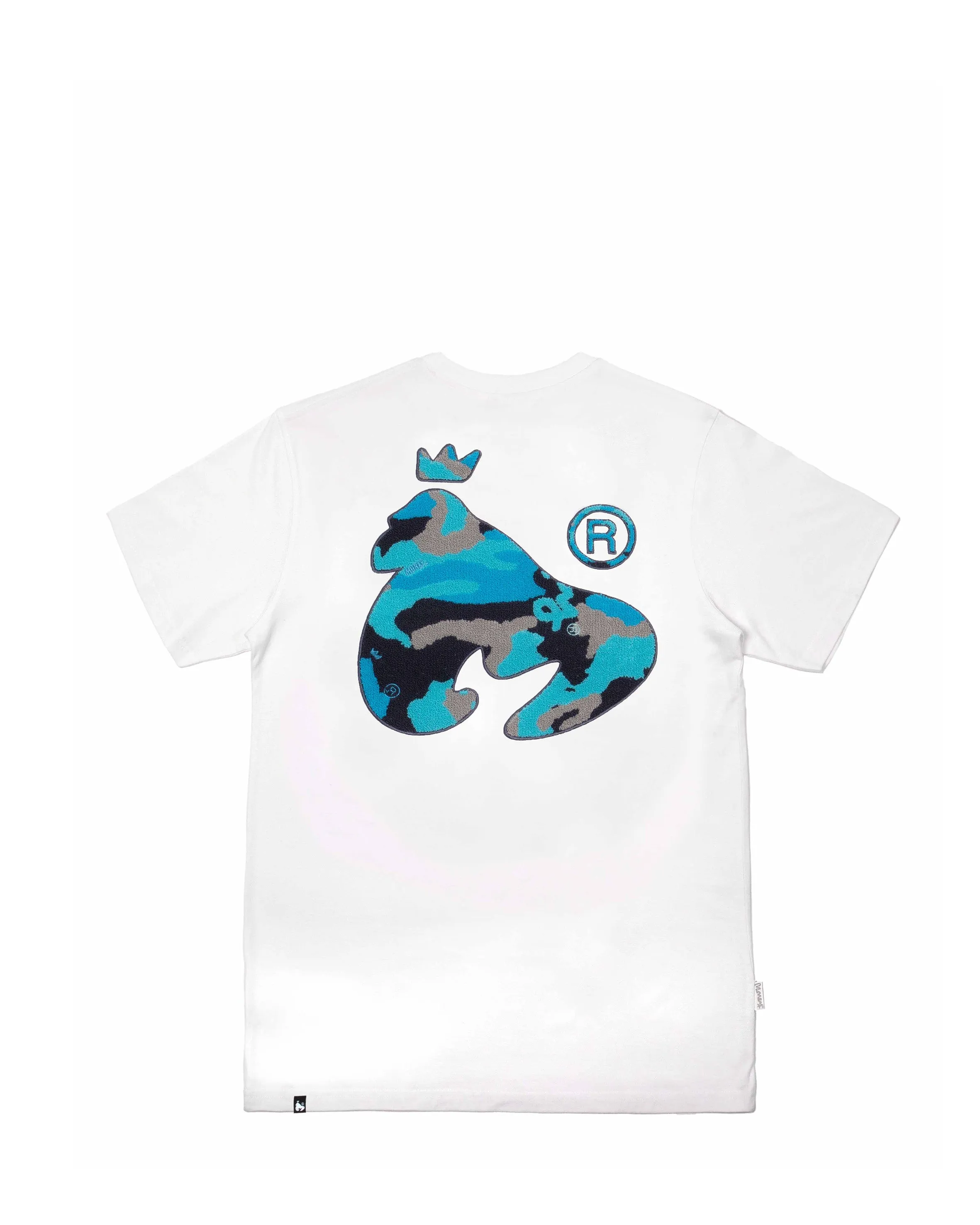 CHOP SIG APE CAMO TEE - WHITE