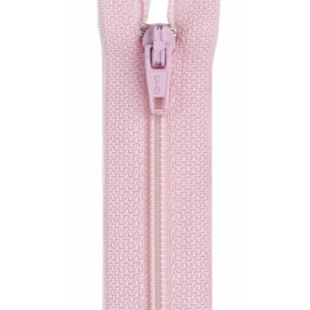 Coats All-Purpose Plastic Zipper 12in Light Pink