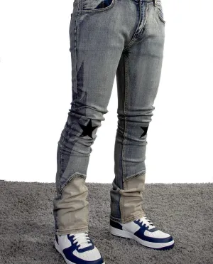 Cooper 9 'N.A.S' Blue Wings Denim (Light Wash) 2150690