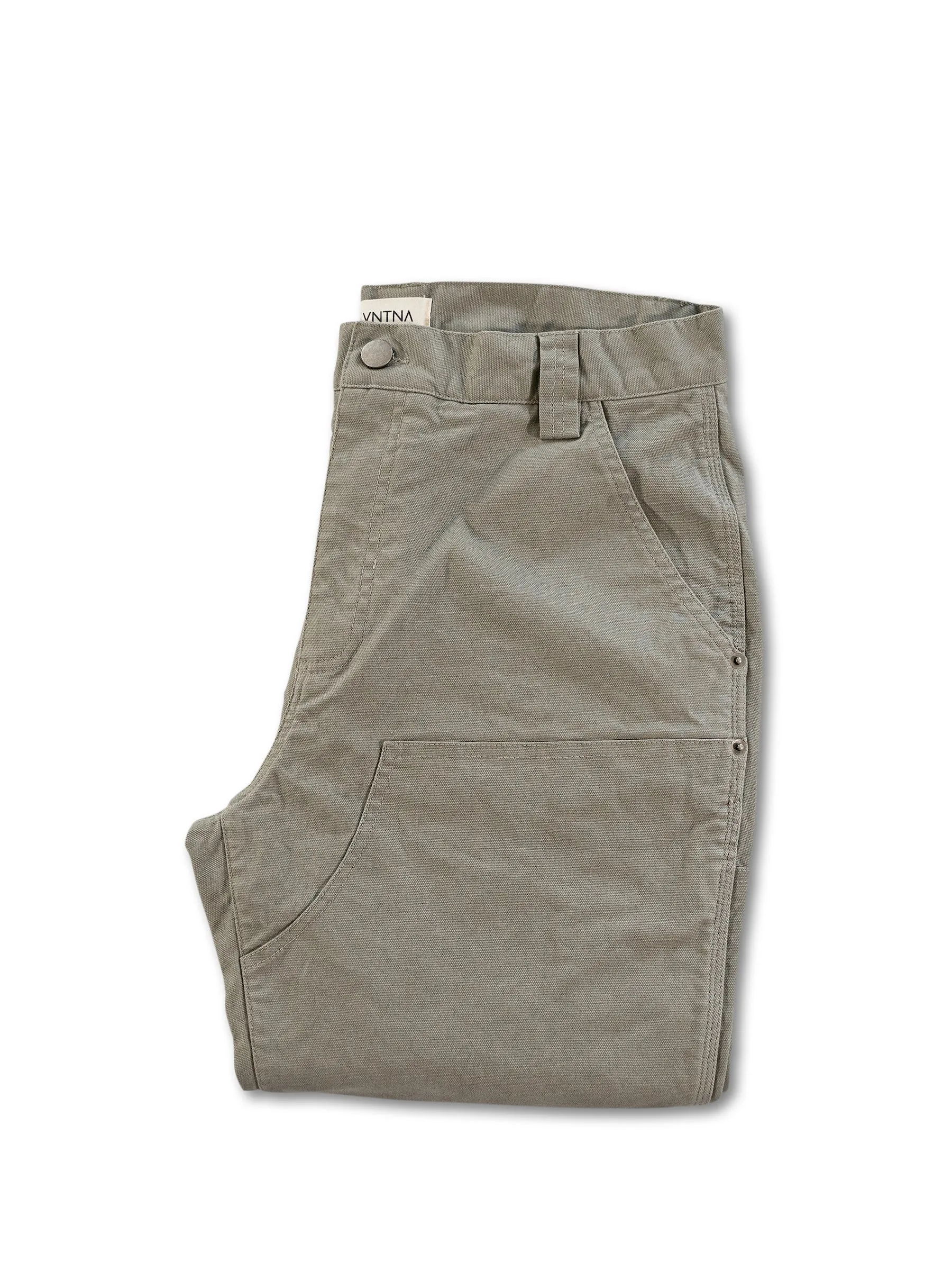 Draft Pant in Duck Canvas - Ash