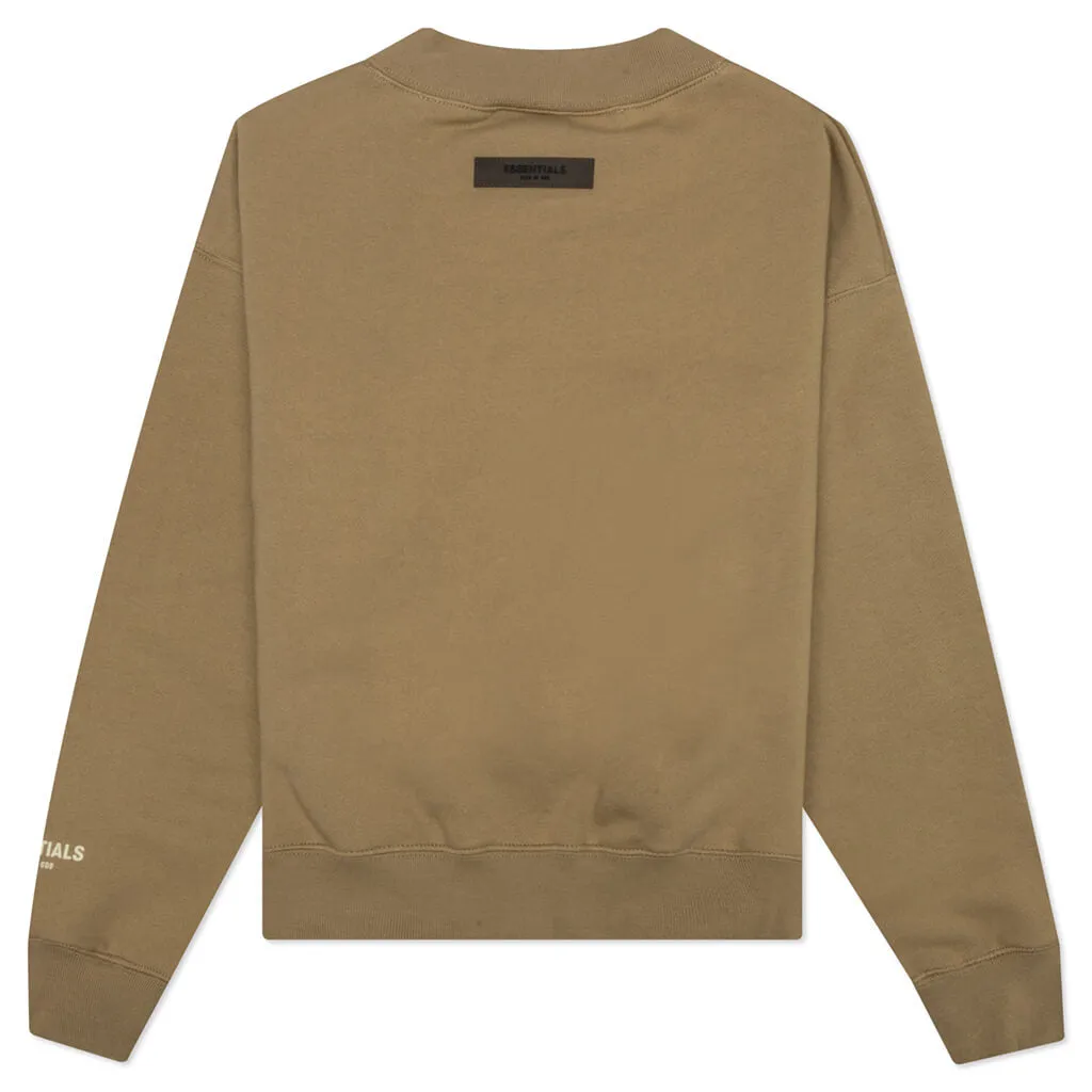 Essentials Kid's Crewneck - Oak