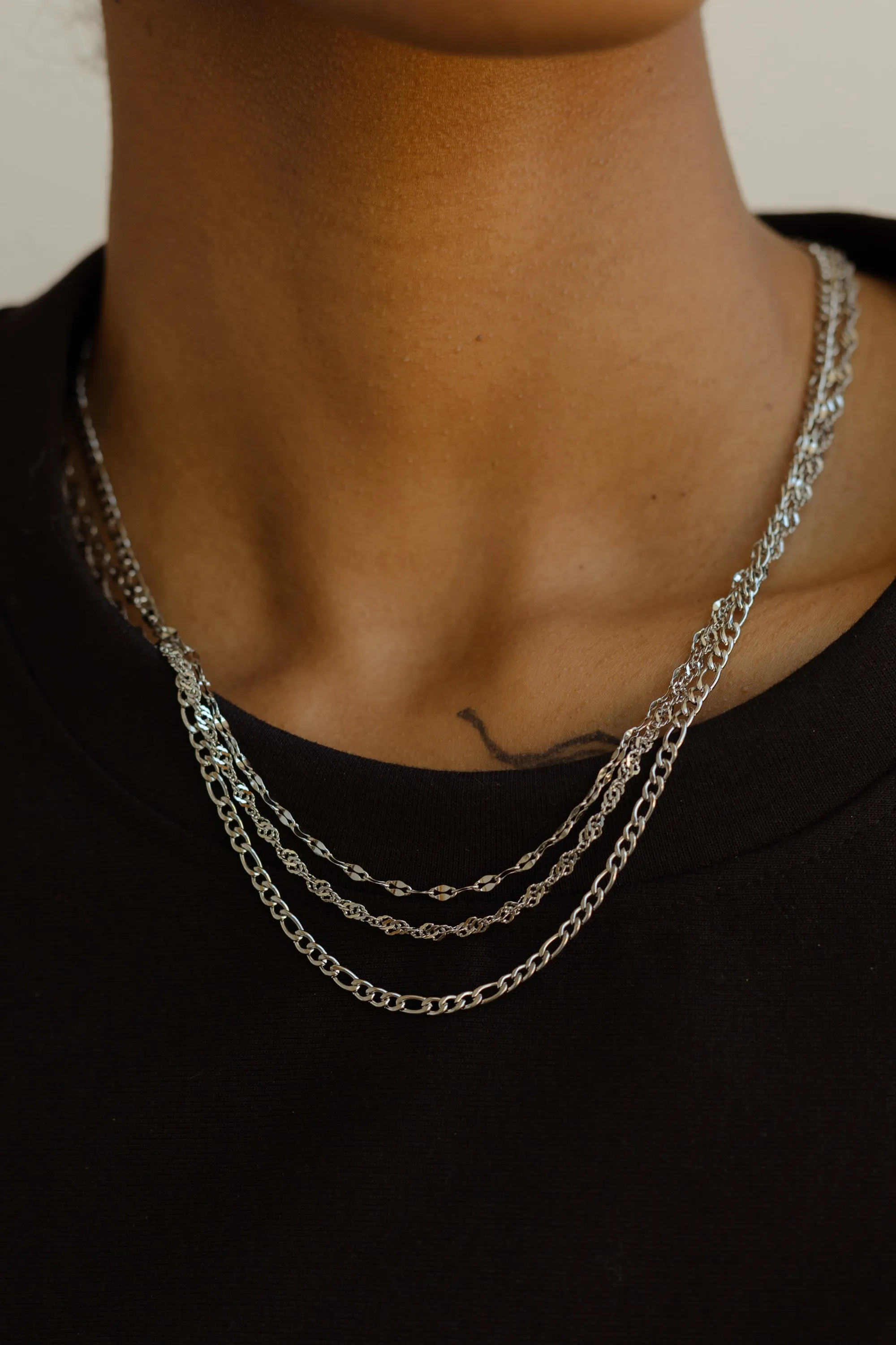 Essentials Lace Chain Necklace