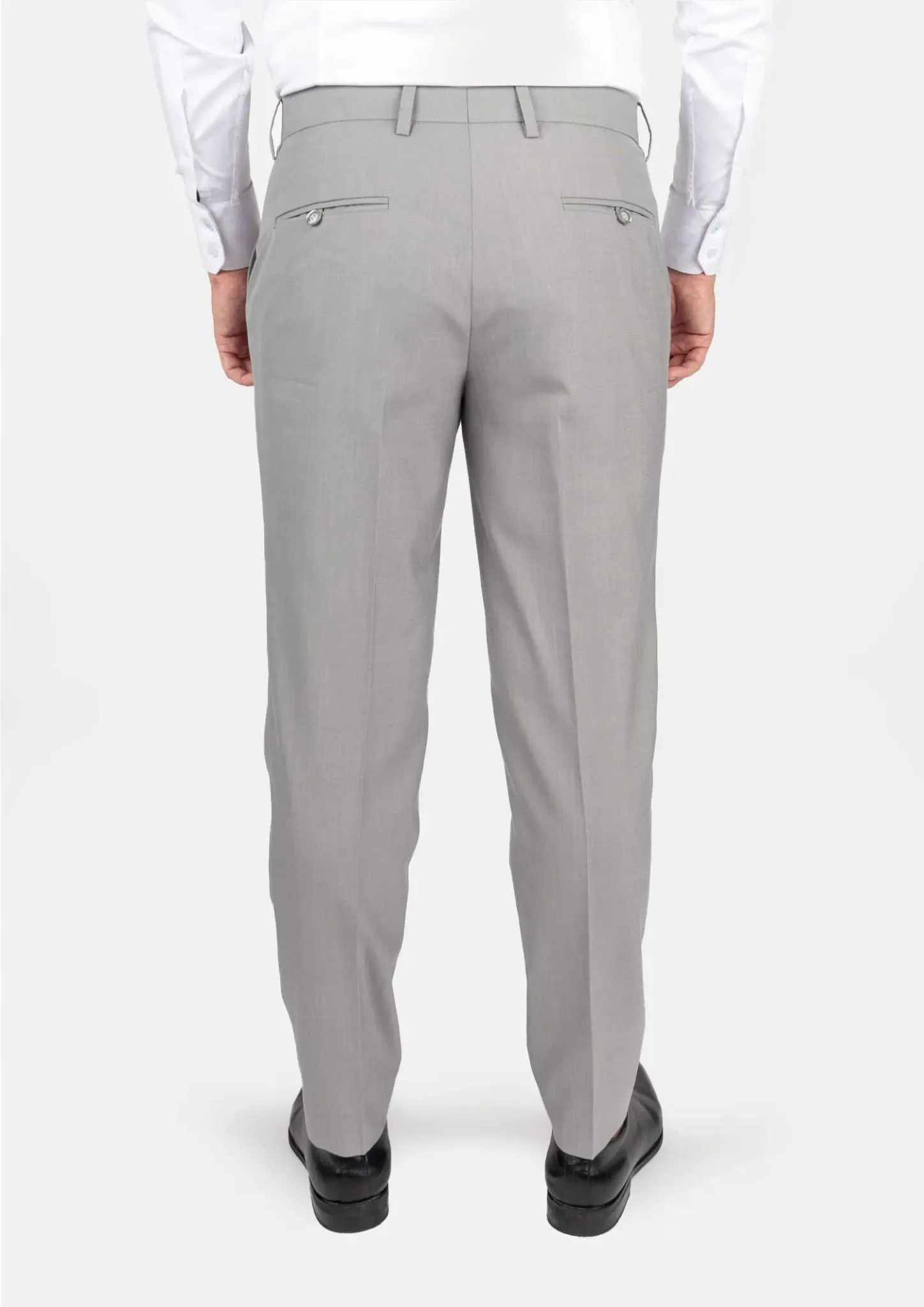 Harbor Grey Sharkskin Pants