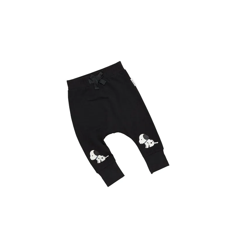 Huxbaby Doggie Knee Drop Crotch Pant