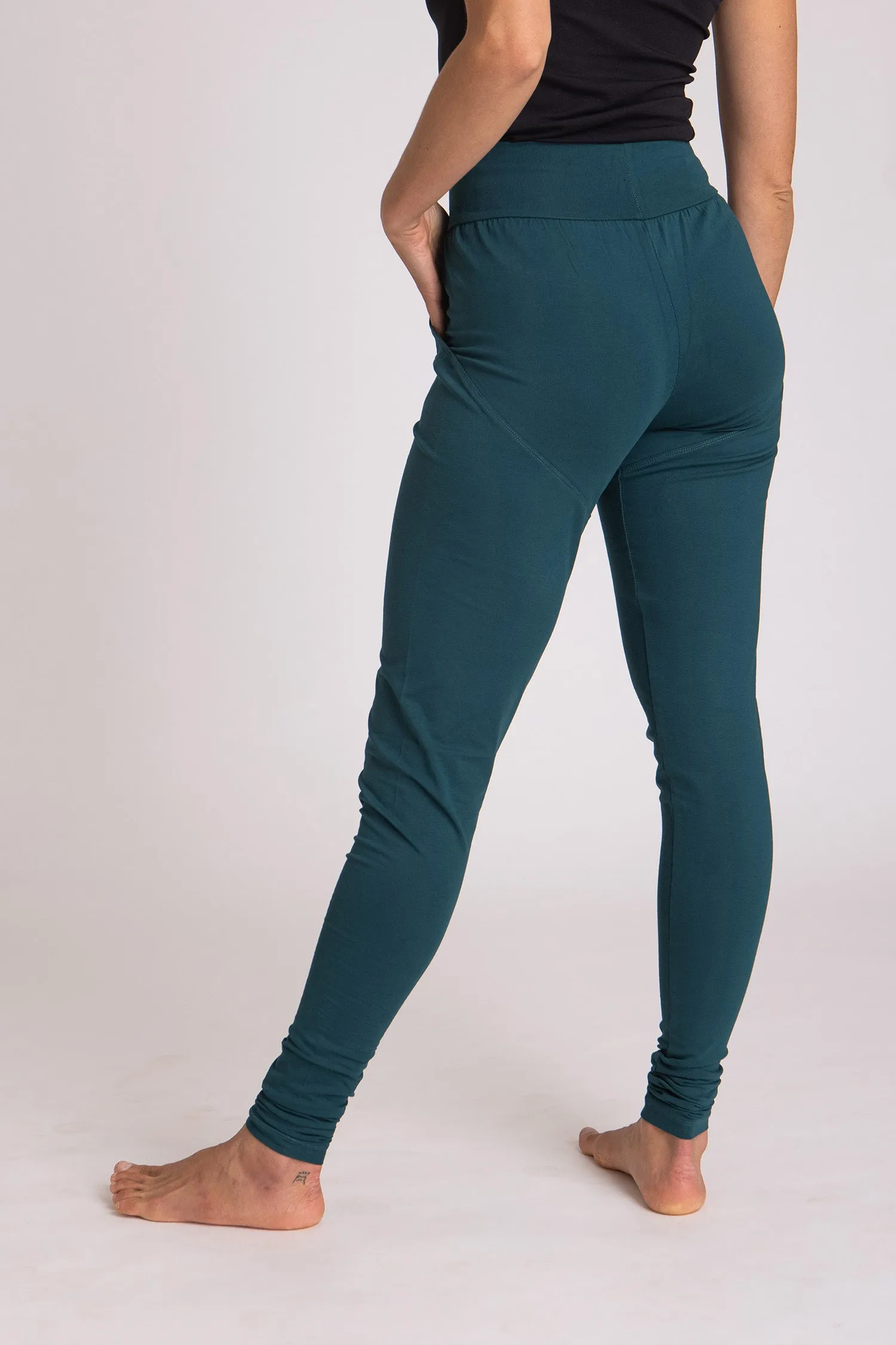 I'mPerfect Organic Cotton Extra Long Slouchy Pants 25%off