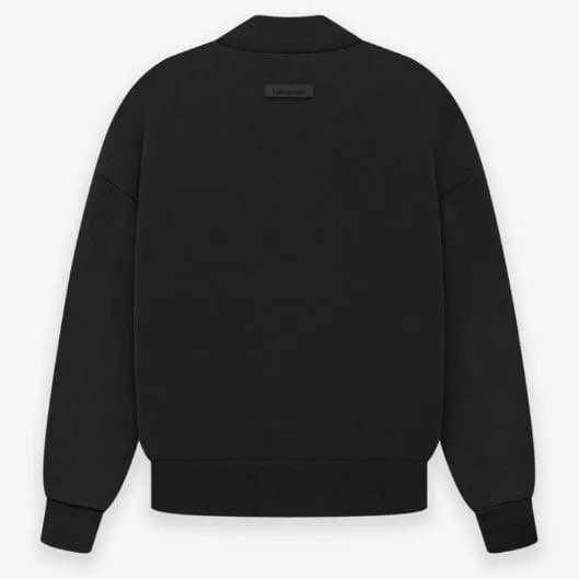 Kids Fear Of God Essentials Core Crewneck (Jet Black) 785SP232060K