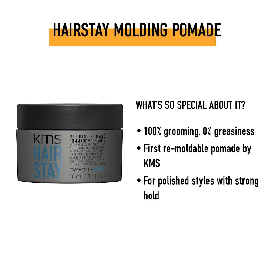 KMS Hair Stay Molding Pomade 90ml