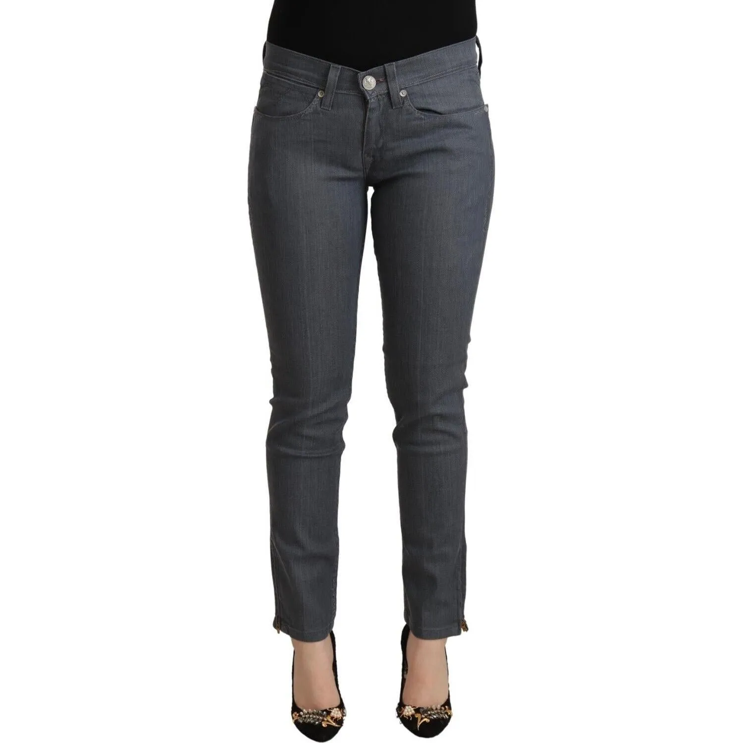 Levi's Chic Slim Fit Grey Denim Delight