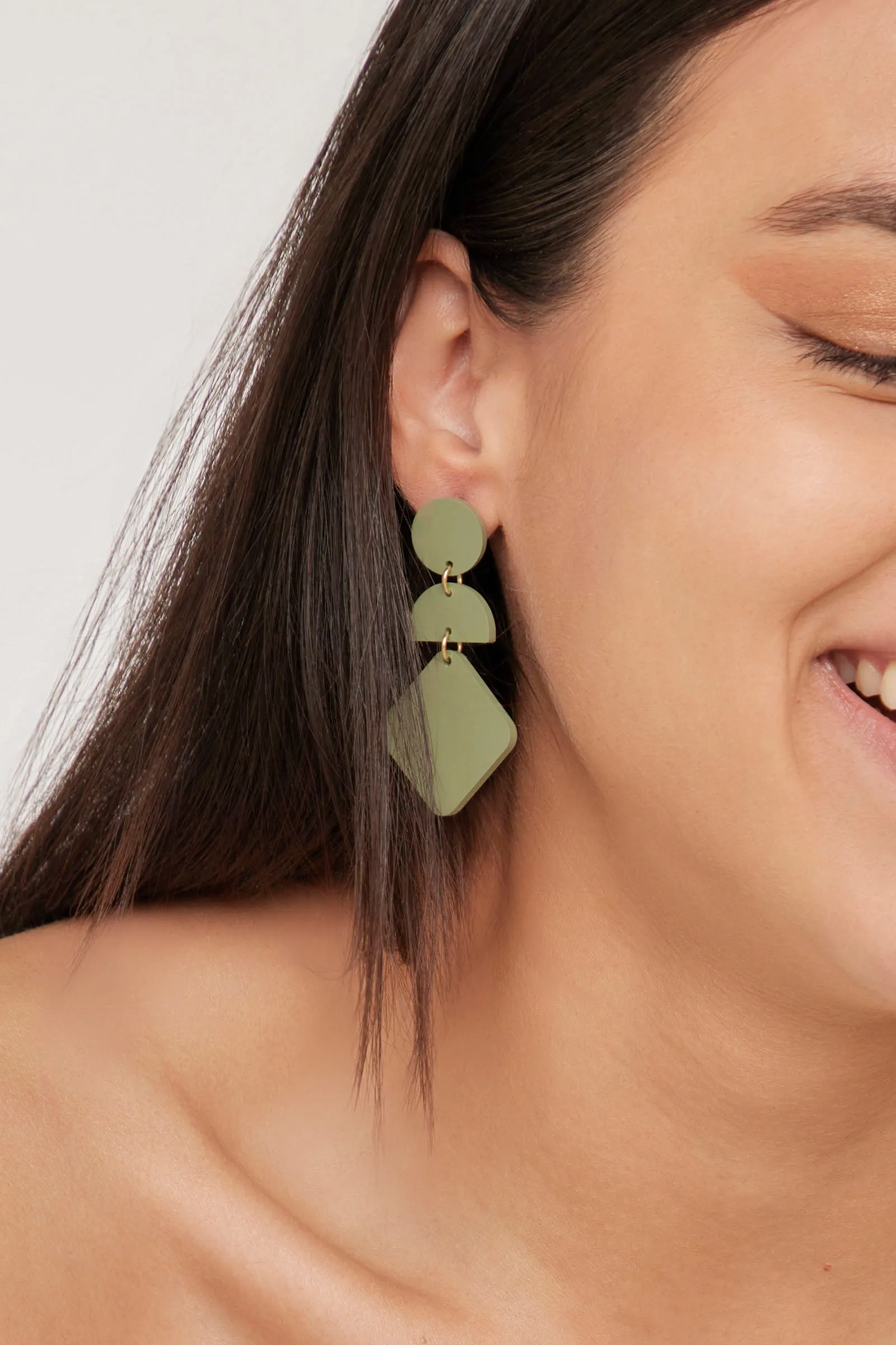 Lido Earring  - Fern