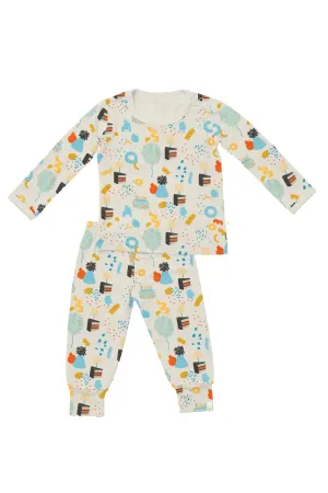 Long Sleeve Pajama Set - Birthday