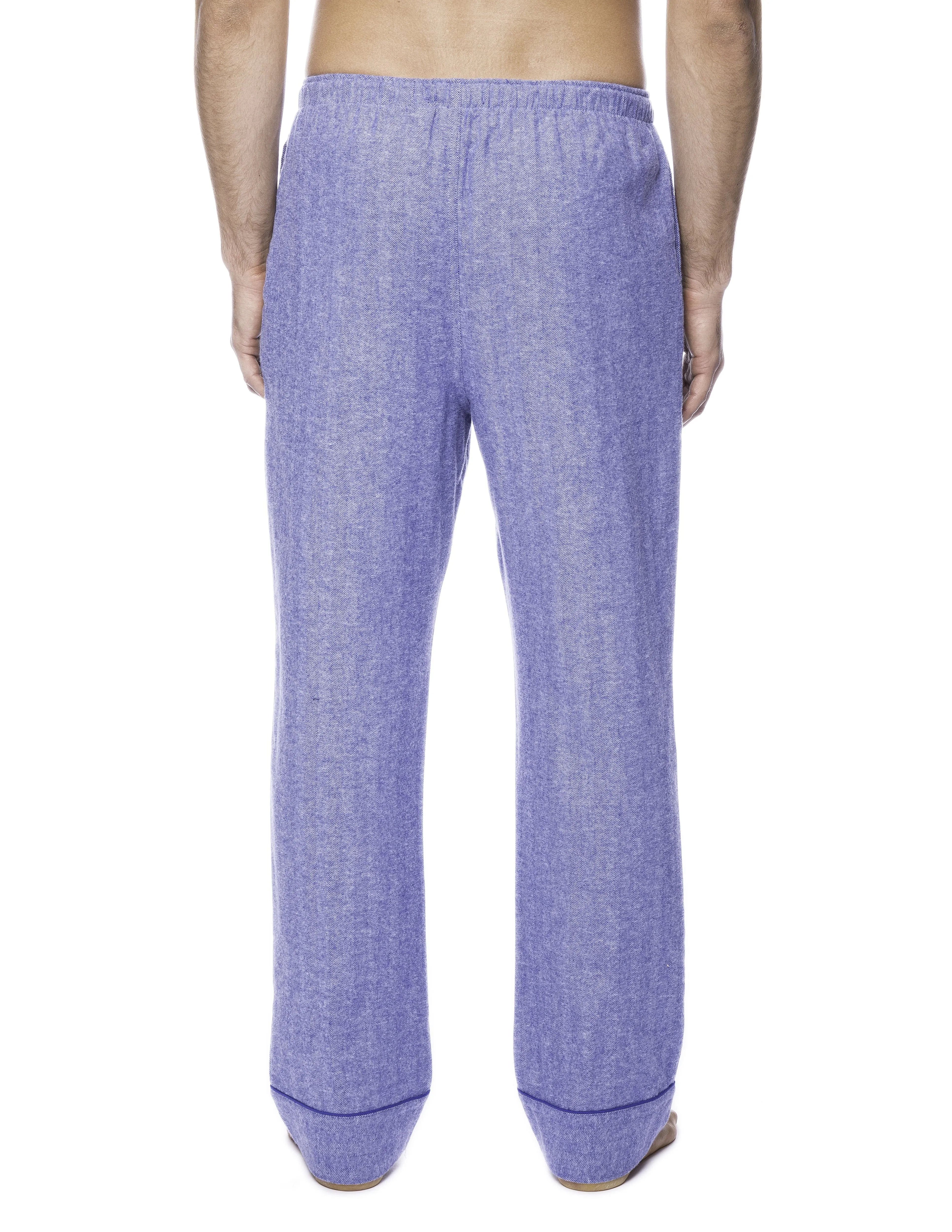 Mens 100% Cotton Flannel Lounge Pants