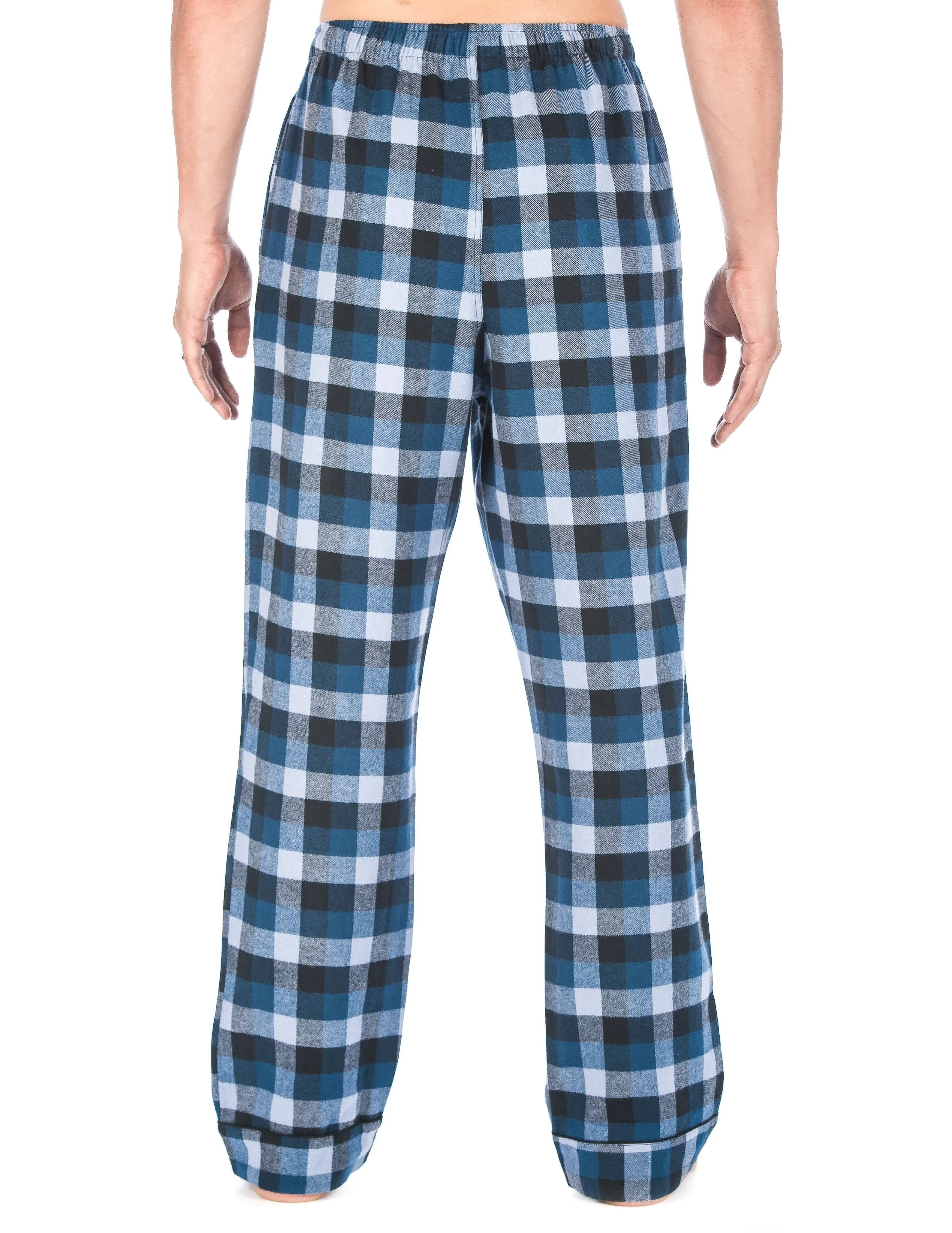 Mens 100% Cotton Flannel Lounge Pants