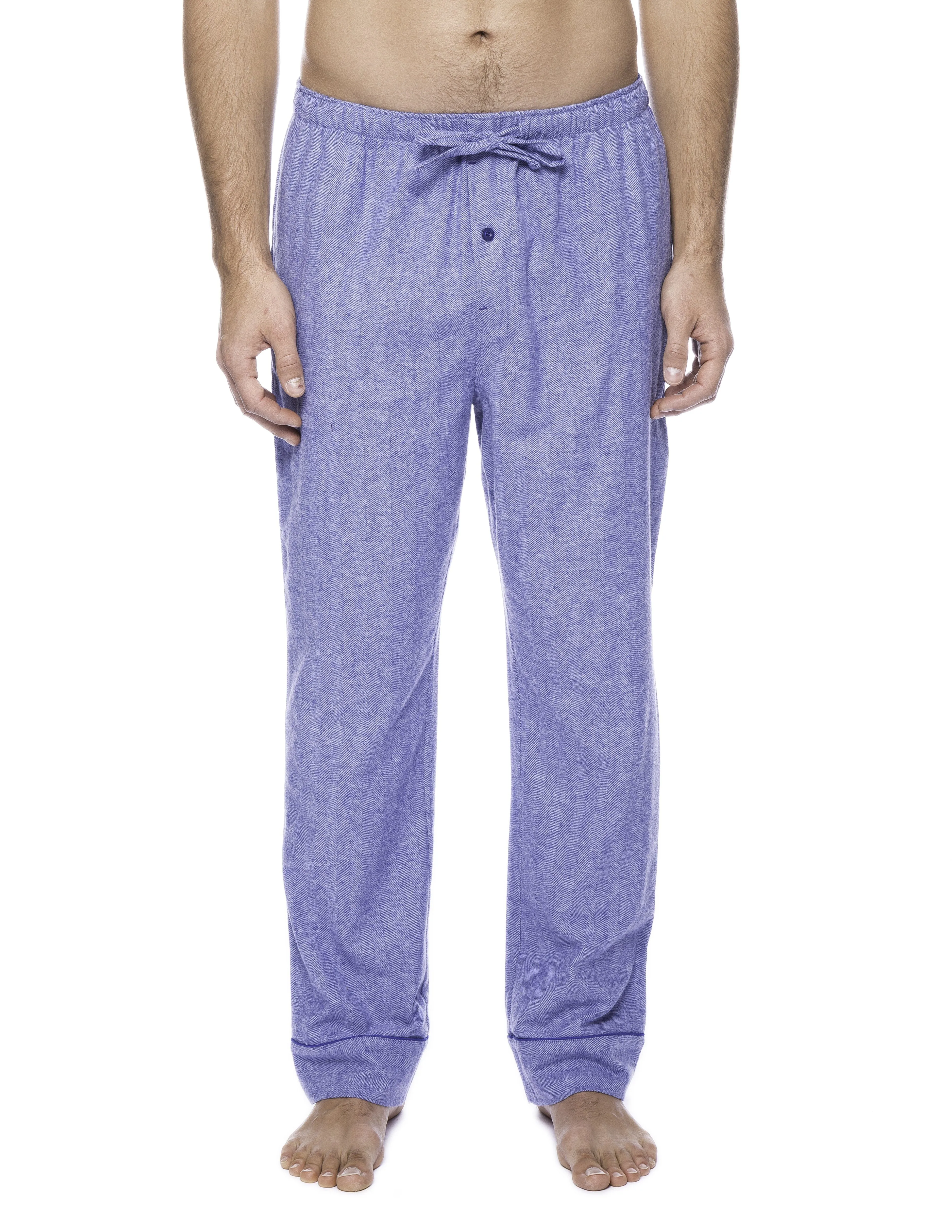 Mens 100% Cotton Flannel Lounge Pants