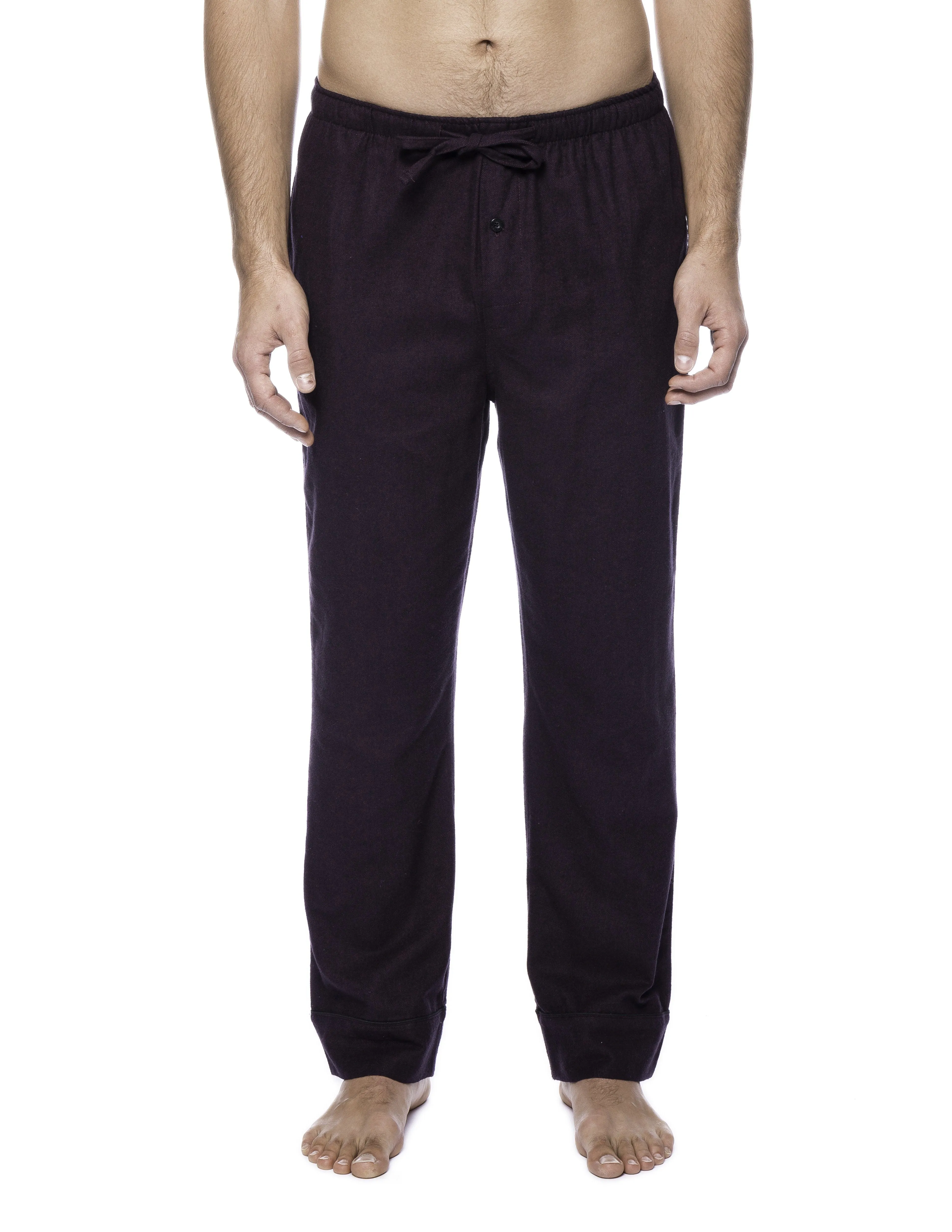 Mens 100% Cotton Flannel Lounge Pants