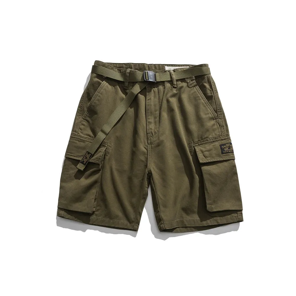 Military Vintage Camouflage Cargo Shorts - High Quality Men's Clothing