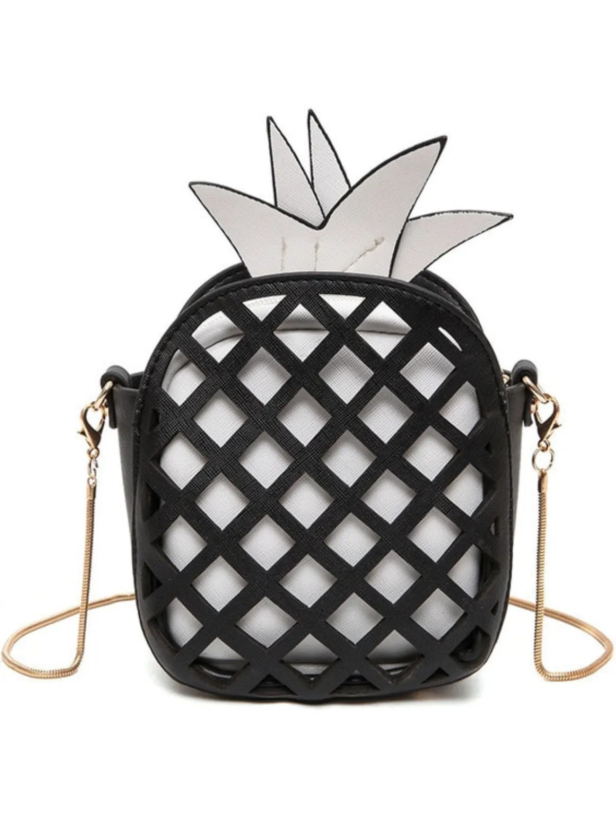 My Cartoon Pineapple Crossbody Bag