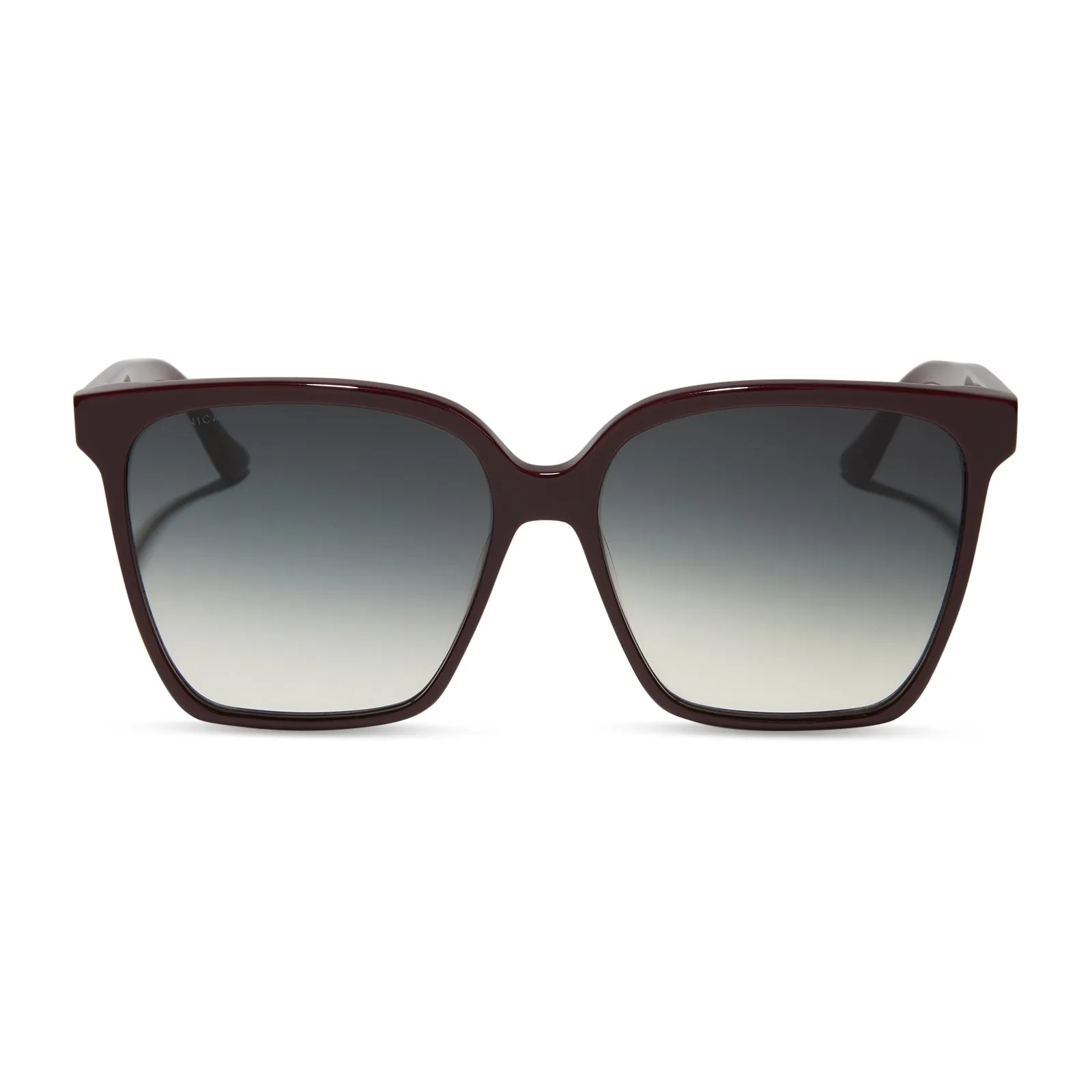 NAOMI - BORDEAUX   GREY GRADIENT   POLARIZED SUNGLASSES