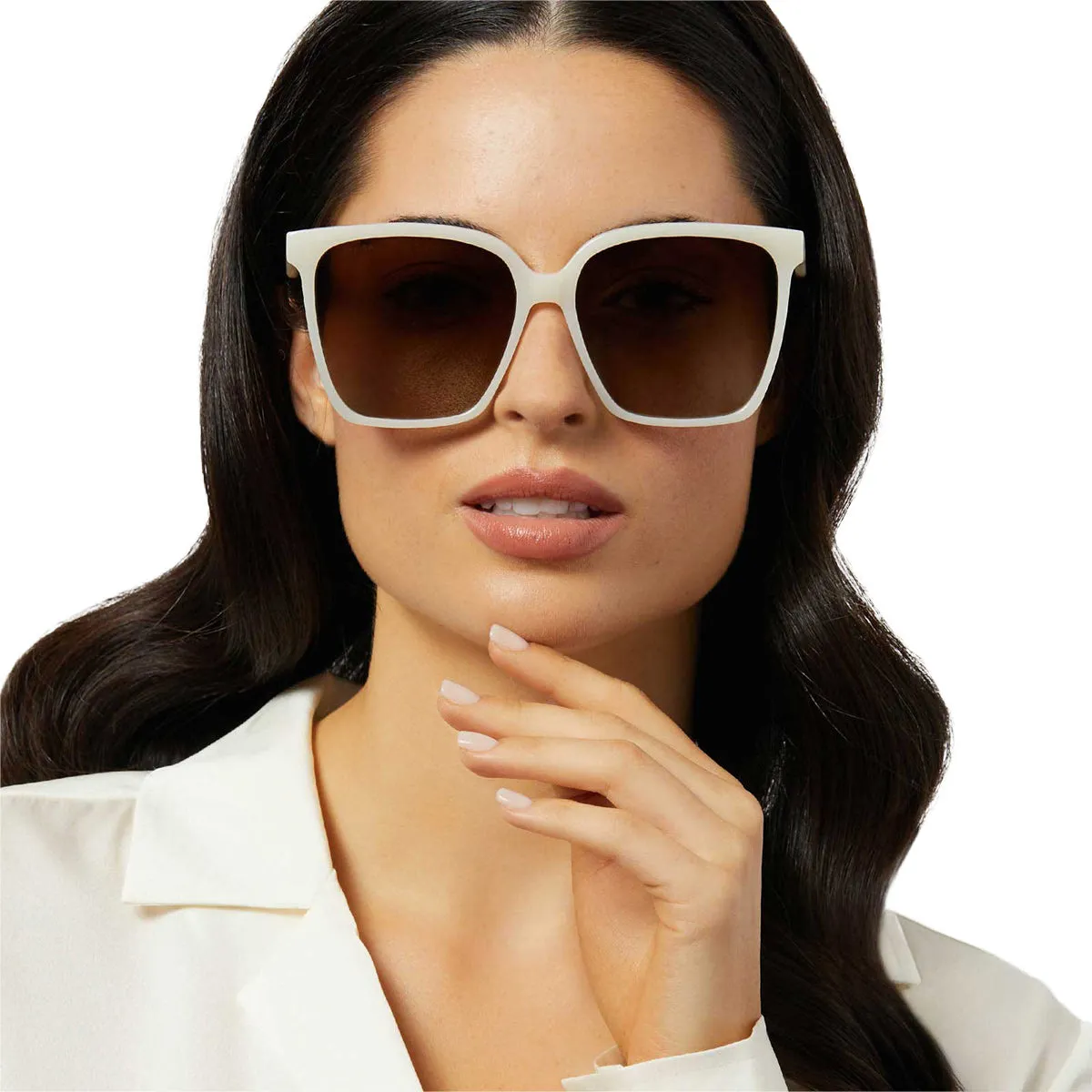 NAOMI - MERINGUE   BROWN GRADIENT   POLARIZED SUNGLASSES