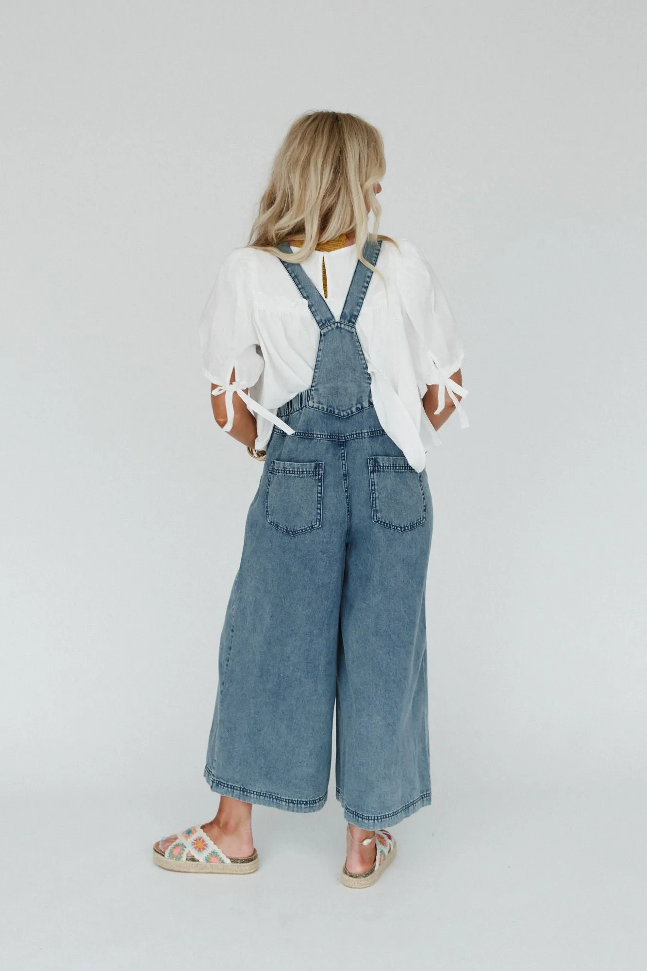 Orchard Road Overalls - Washed Denim