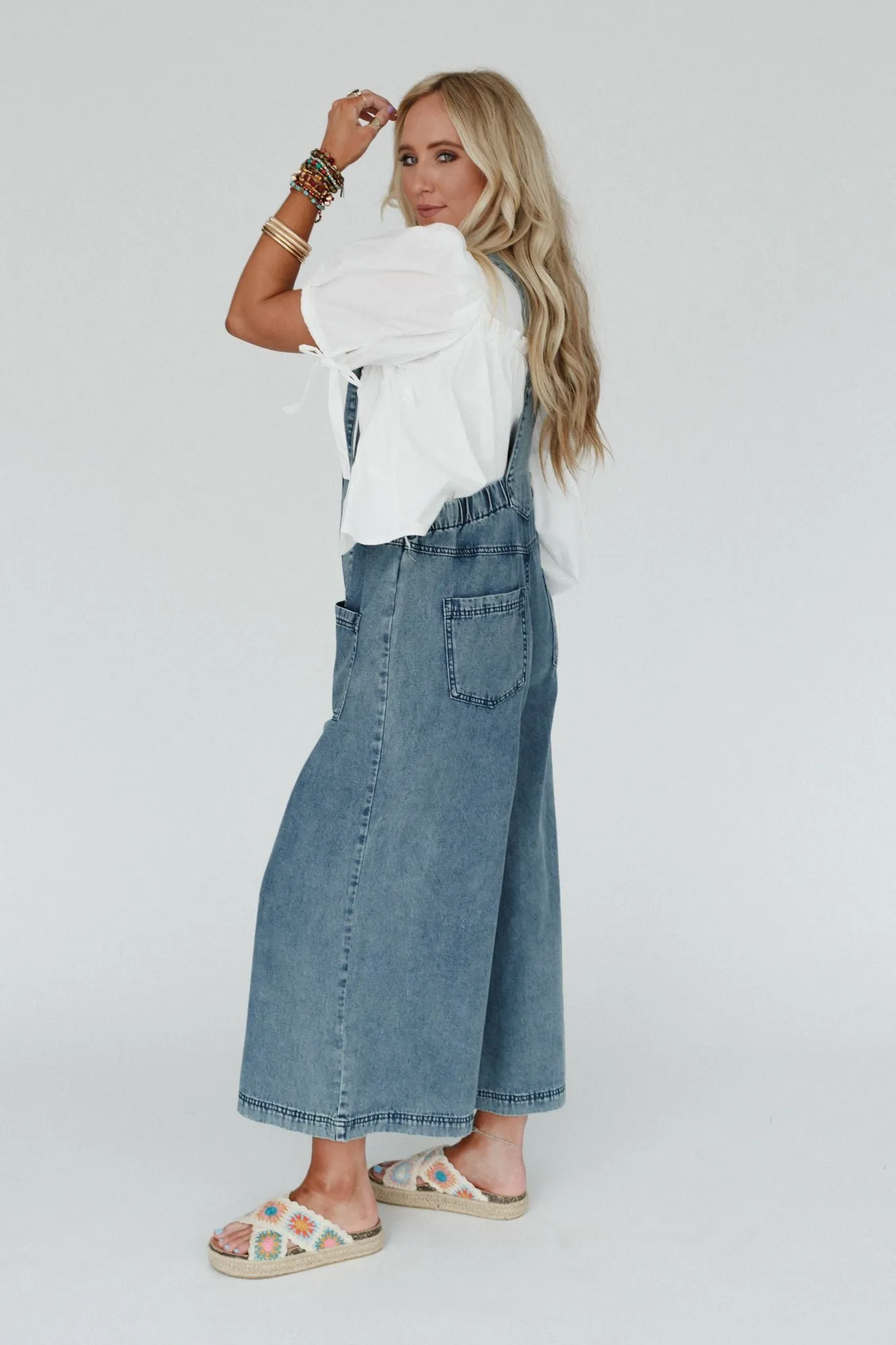 Orchard Road Overalls - Washed Denim