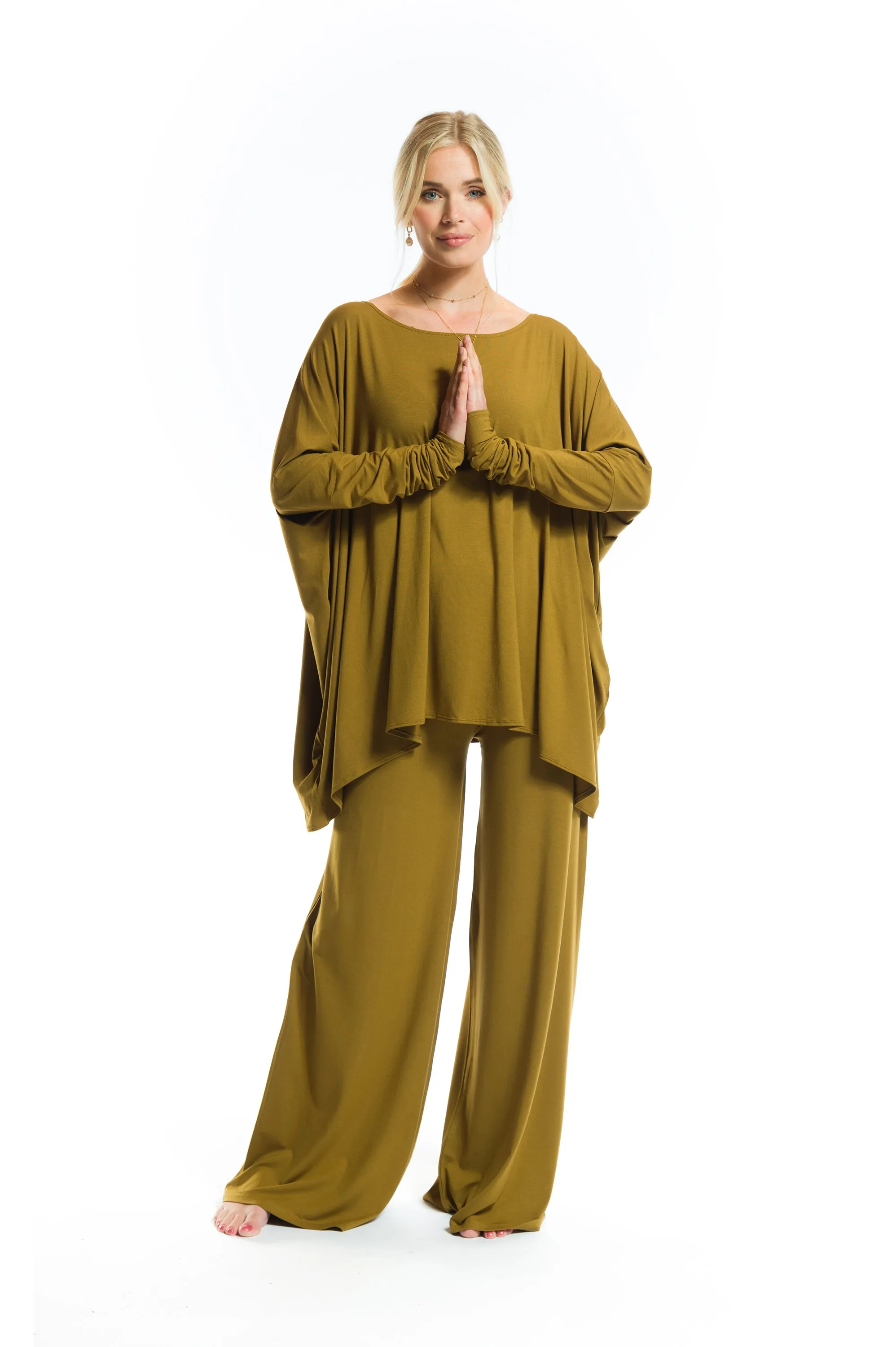 PALAZZO PANTS PISTACHIO