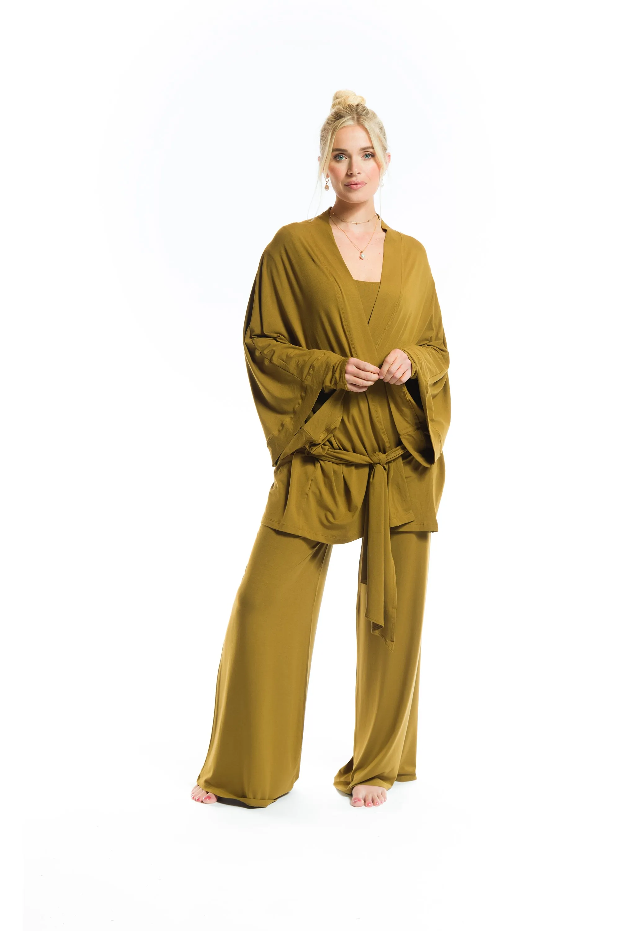 PALAZZO PANTS PISTACHIO