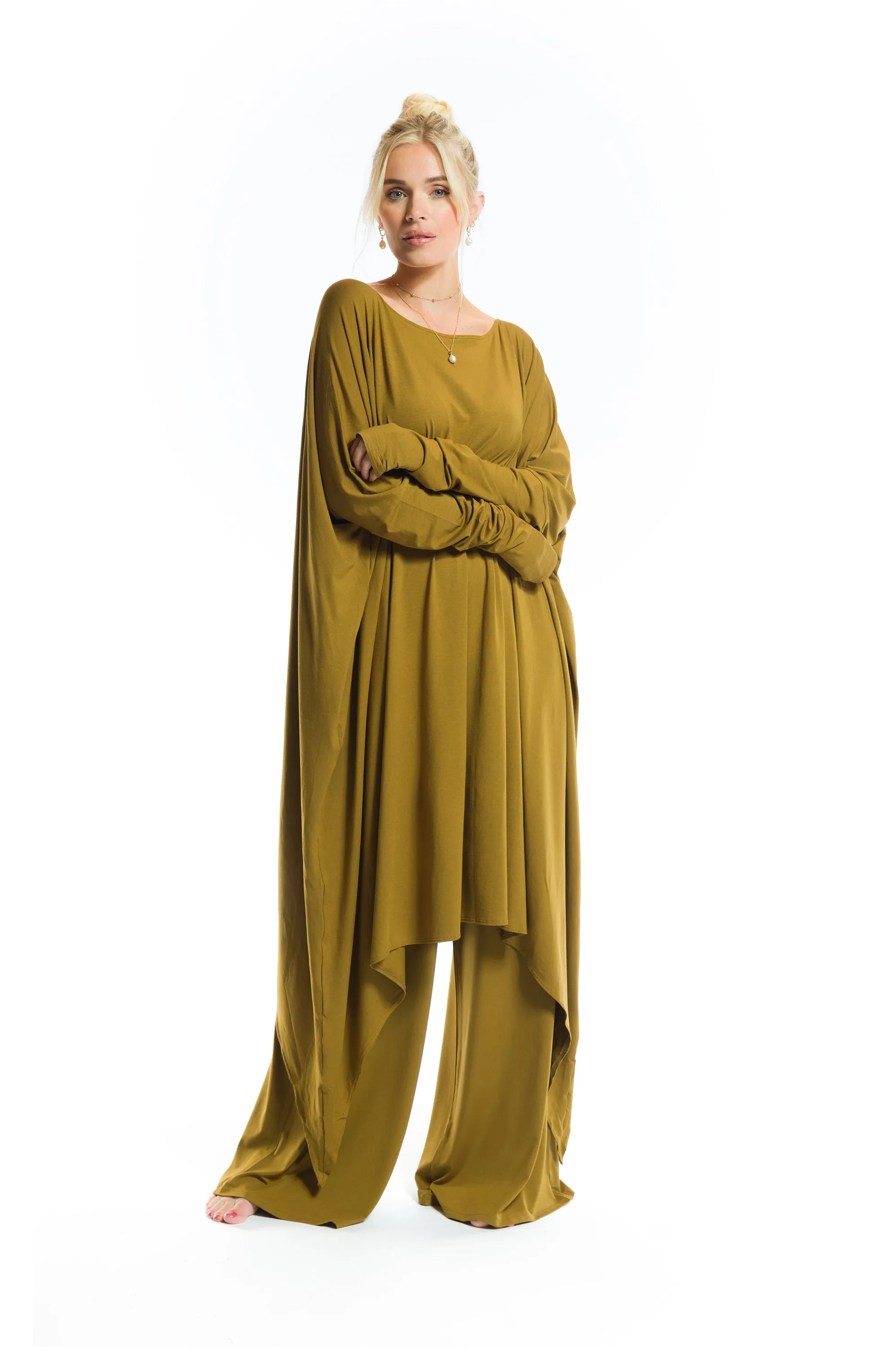 PALAZZO PANTS PISTACHIO