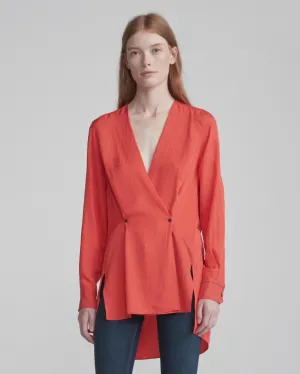 Rag & Bone Collection - Debbie Top Red