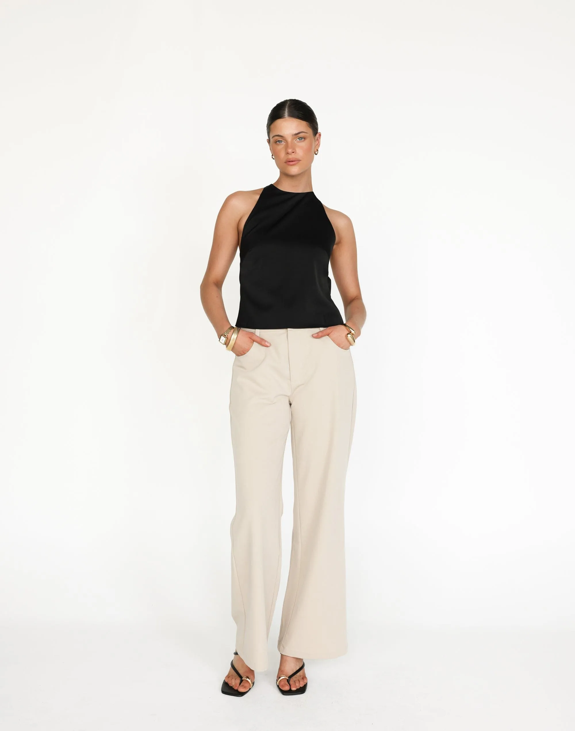 Salome Pants (Latte)