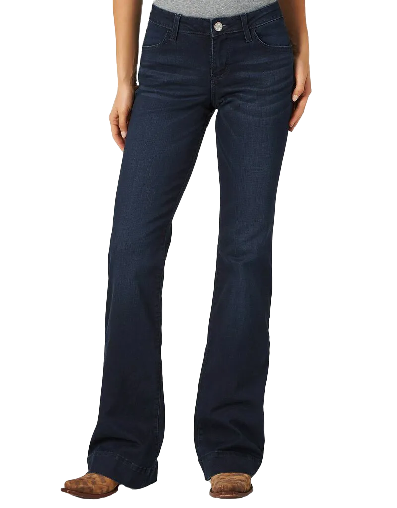 Women's Wrangler Retro Mae Wide Leg Trouser Jean