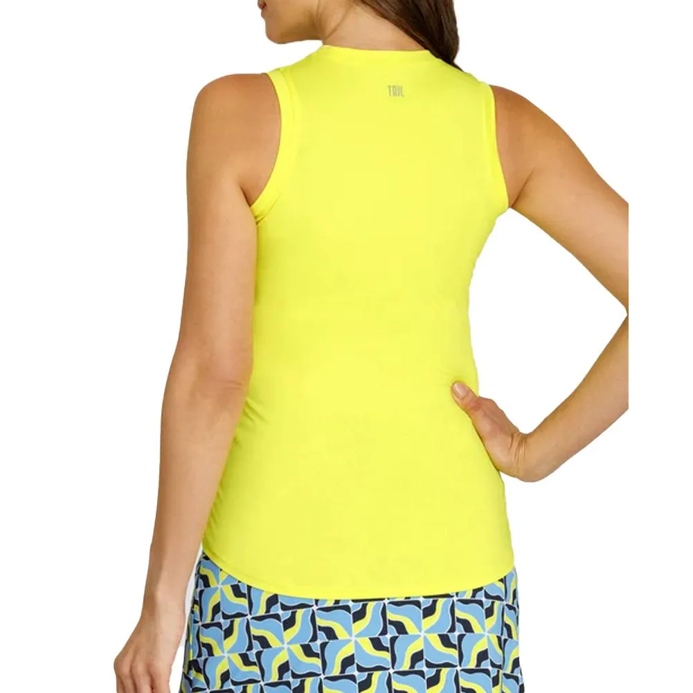 Women`s Zealea Tennis Tank Lemon Tonic